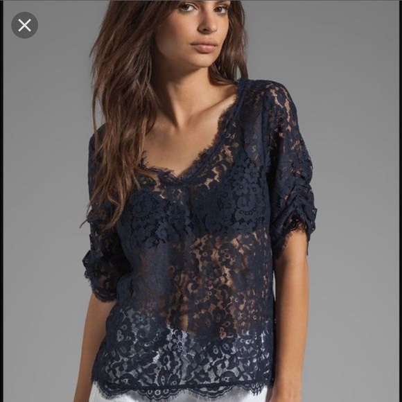 Joie Tops - Joie Nevina lace top NWT